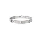 14k White Gold Unlimited Golden Love Bracelet